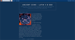 Desktop Screenshot of ancientcoins2.blogspot.com