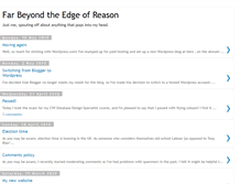 Tablet Screenshot of farbeyondtheedgeofreason.blogspot.com