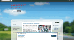 Desktop Screenshot of crickbuzz4u.blogspot.com