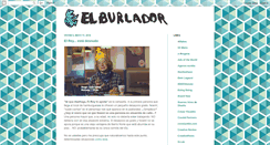 Desktop Screenshot of elburlador.blogspot.com