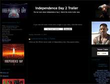 Tablet Screenshot of independenceday2movietrailer.blogspot.com