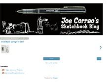 Tablet Screenshot of jcsketchbooks.blogspot.com