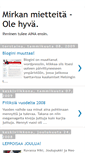 Mobile Screenshot of mirkavainikka.blogspot.com