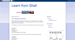 Desktop Screenshot of learnksh.blogspot.com