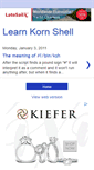 Mobile Screenshot of learnksh.blogspot.com