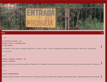 Tablet Screenshot of proibidaentrada.blogspot.com