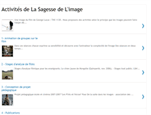 Tablet Screenshot of lasagesse-activites.blogspot.com