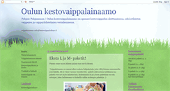 Desktop Screenshot of kestovaippalainaamo-oulu.blogspot.com