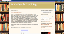 Desktop Screenshot of fundraiserforsandirog.blogspot.com