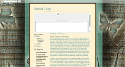 Desktop Screenshot of emrichtwins.blogspot.com