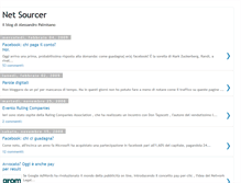 Tablet Screenshot of netsourcer.blogspot.com