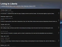 Tablet Screenshot of laureninliberia.blogspot.com