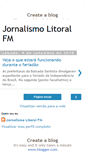 Mobile Screenshot of jornalismolitoralfm.blogspot.com