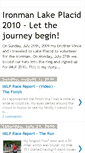 Mobile Screenshot of ironmanlakeplacid2010.blogspot.com