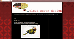 Desktop Screenshot of cloudsevendesign.blogspot.com