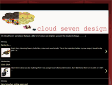 Tablet Screenshot of cloudsevendesign.blogspot.com