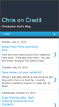 Mobile Screenshot of chrisoncredit.blogspot.com