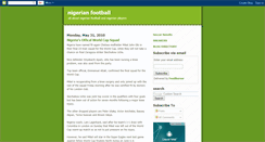 Desktop Screenshot of naija-soccer.blogspot.com