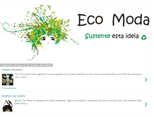 Tablet Screenshot of ecomoda-ba.blogspot.com