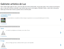 Tablet Screenshot of gabinetedeluz.blogspot.com