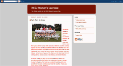 Desktop Screenshot of ncsuwomenslax.blogspot.com