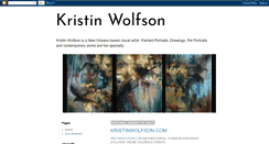 Desktop Screenshot of kristinwolfsonart.blogspot.com