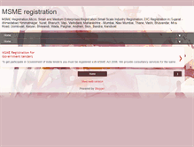 Tablet Screenshot of msmeregistration.blogspot.com