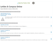 Tablet Screenshot of compraseleiloes.blogspot.com