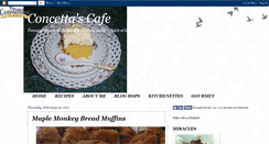 Desktop Screenshot of concettascafe.blogspot.com