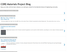 Tablet Screenshot of core-materials.blogspot.com