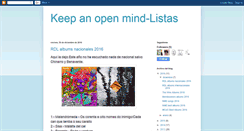 Desktop Screenshot of keepopenmind.blogspot.com