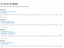 Tablet Screenshot of latorrecilladebabel.blogspot.com