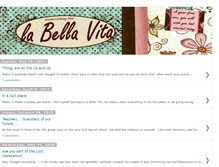 Tablet Screenshot of bella-vita-betheme.blogspot.com