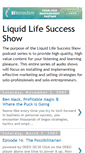 Mobile Screenshot of liquidlifesuccessshow.blogspot.com