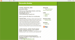 Desktop Screenshot of maranathastudios.blogspot.com