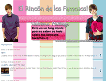Tablet Screenshot of lasnotisdefamosos.blogspot.com
