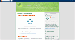 Desktop Screenshot of administracaointeligente.blogspot.com