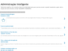Tablet Screenshot of administracaointeligente.blogspot.com