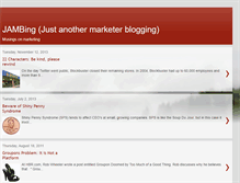 Tablet Screenshot of jambing.blogspot.com