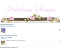 Tablet Screenshot of heirloomscrapssketches.blogspot.com