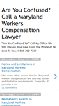 Mobile Screenshot of marylandworkerscompensationlawyer.blogspot.com