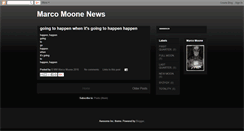 Desktop Screenshot of moonepoet.blogspot.com