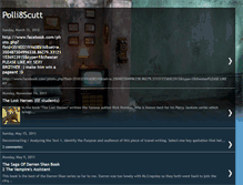 Tablet Screenshot of pollicutt8s.blogspot.com