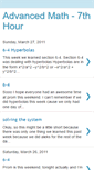 Mobile Screenshot of advancedmath7.blogspot.com