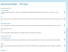Tablet Screenshot of advancedmath7.blogspot.com