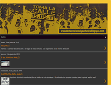 Tablet Screenshot of democraciarealyaasturies.blogspot.com