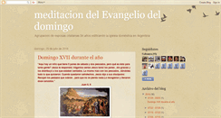 Desktop Screenshot of meditaciondelosdomingos.blogspot.com