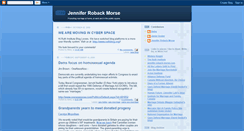 Desktop Screenshot of jennifer-roback-morse.blogspot.com