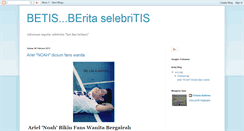 Desktop Screenshot of berita-selebritis.blogspot.com