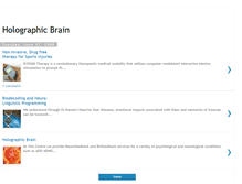 Tablet Screenshot of holographicbrain.blogspot.com